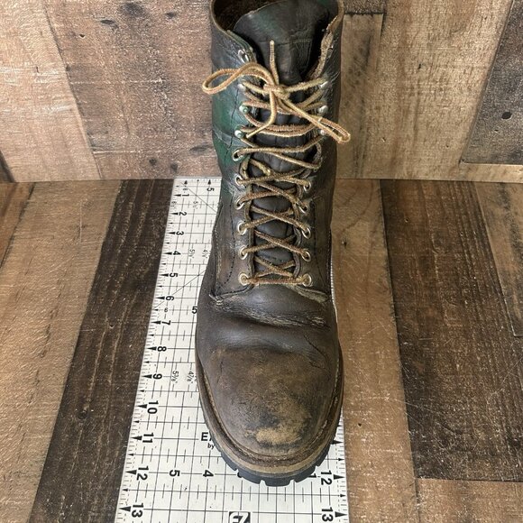 Red Wing Vintage Steel Toe Work Boots Mens 11 D - Picture 3 of 12